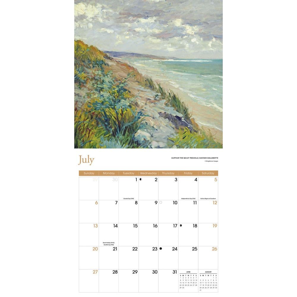 Impressionist 2025 Wall Calendar Third Alternate Image width=&quot;1000&quot; height=&quot;1000&quot;