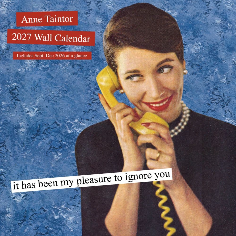 image Anne Taintor 2027 Wall Calendar Main Product Image