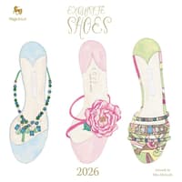 image Exquisite Shoes 2026 Spiral Wall Calendar Main Product Image
