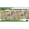 image Stamp Collection 750 Piece Panoramic Puzzle by Tim Coffey Main Image