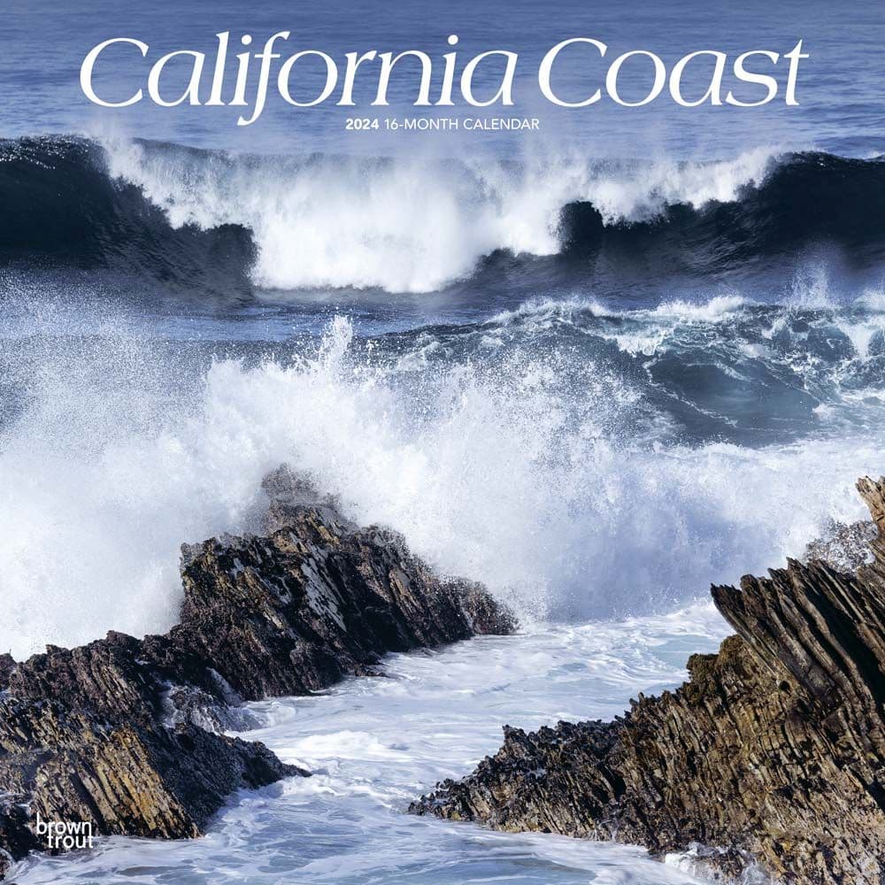 California Coast 2024 Wall Calendar Main Product Image width=&quot;1000&quot; height=&quot;1000&quot;