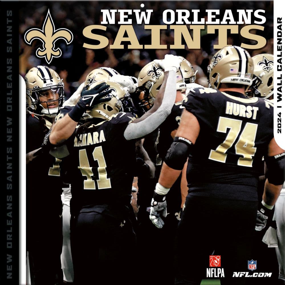 NFL New Orleans Saints 2024 Wall Calendar Calendars Com   5b126002 7b3b 44d0 8f83 16d3b7ebb36a