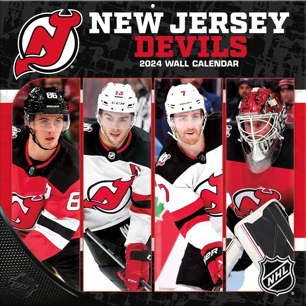 NHL New Jersey Devils 2024 Wall Calendar