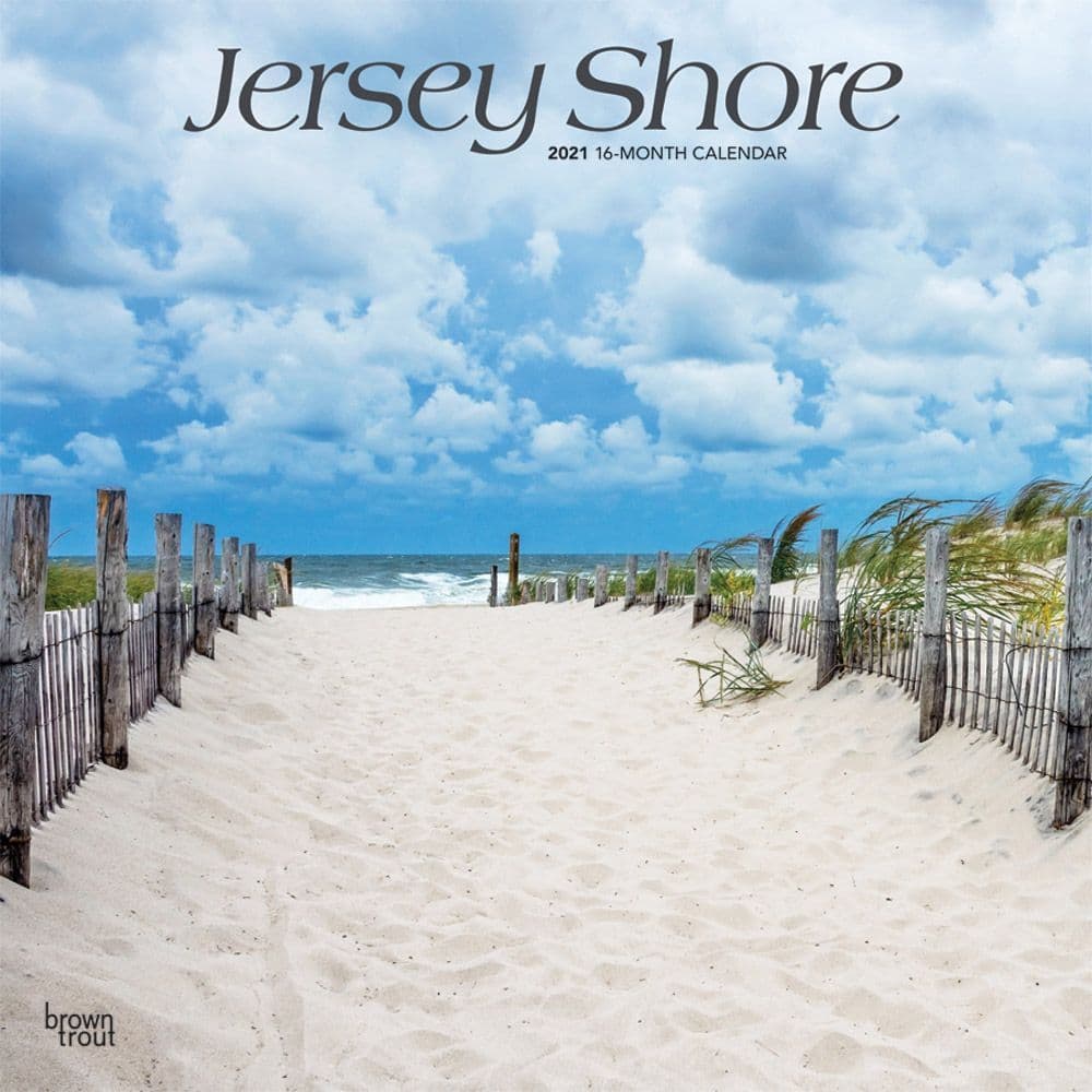 Jersey Shore Wall Calendar