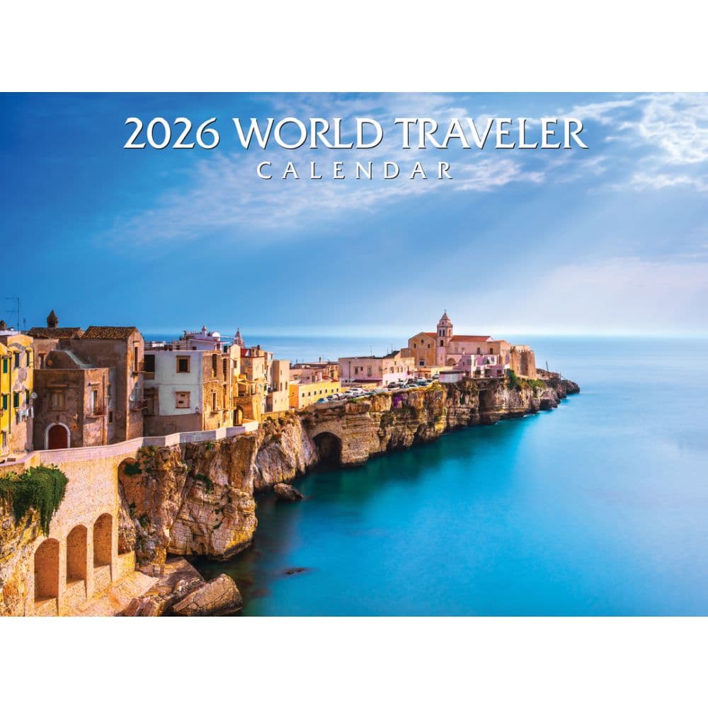 World Traveler 2026 Wall Calendar Main Product Image