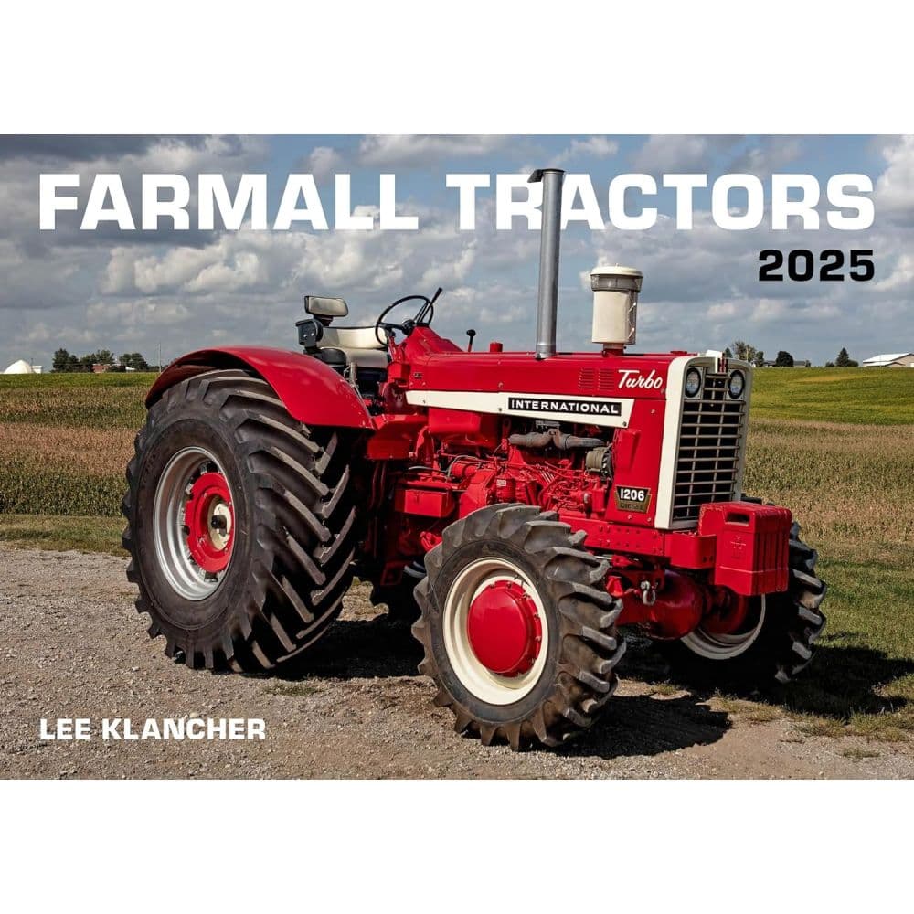 Farmall Tractors 2025 Wall Calendar