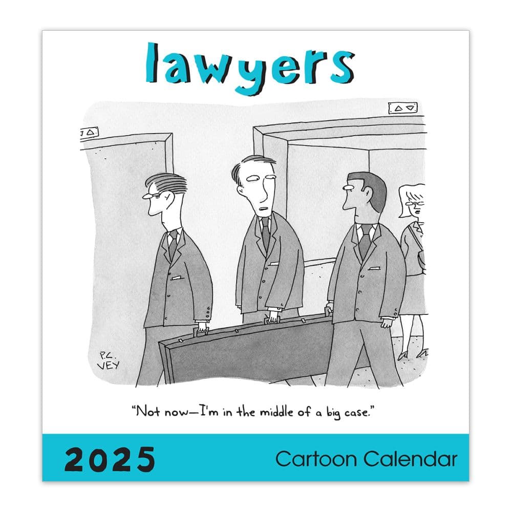 Lawyers 2025 Wall Calendar - Calendars.com