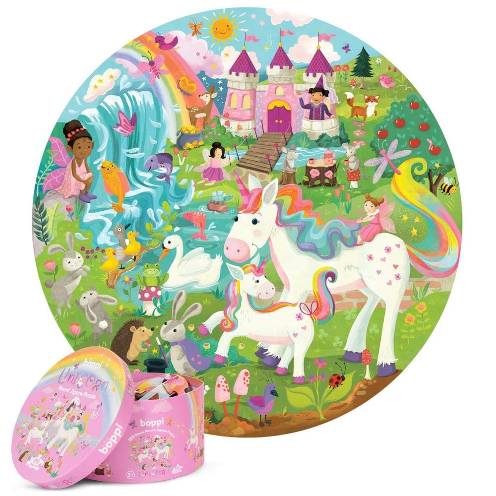 image Unicorn 150 Piece Round Puzzle Main Product Image