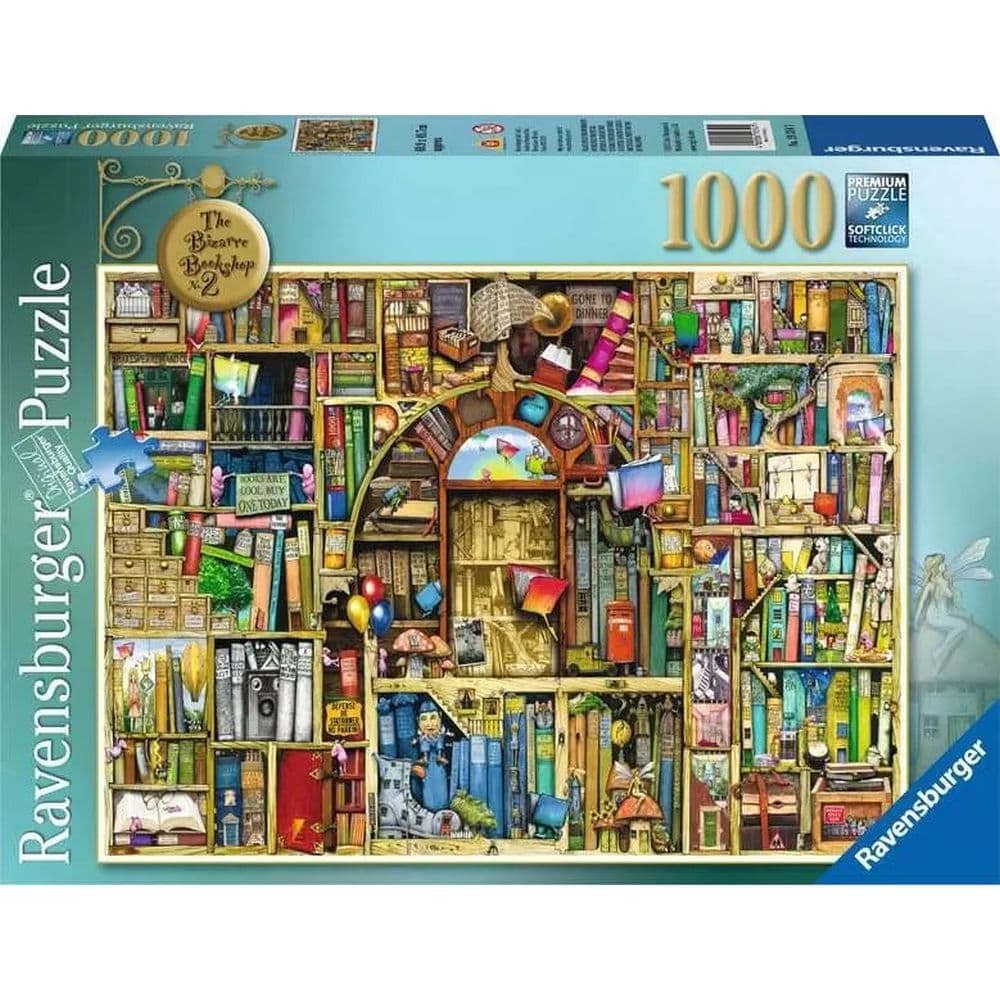 Bizarre Bookshop 2 1000 Piece Puzzle Main Product Image