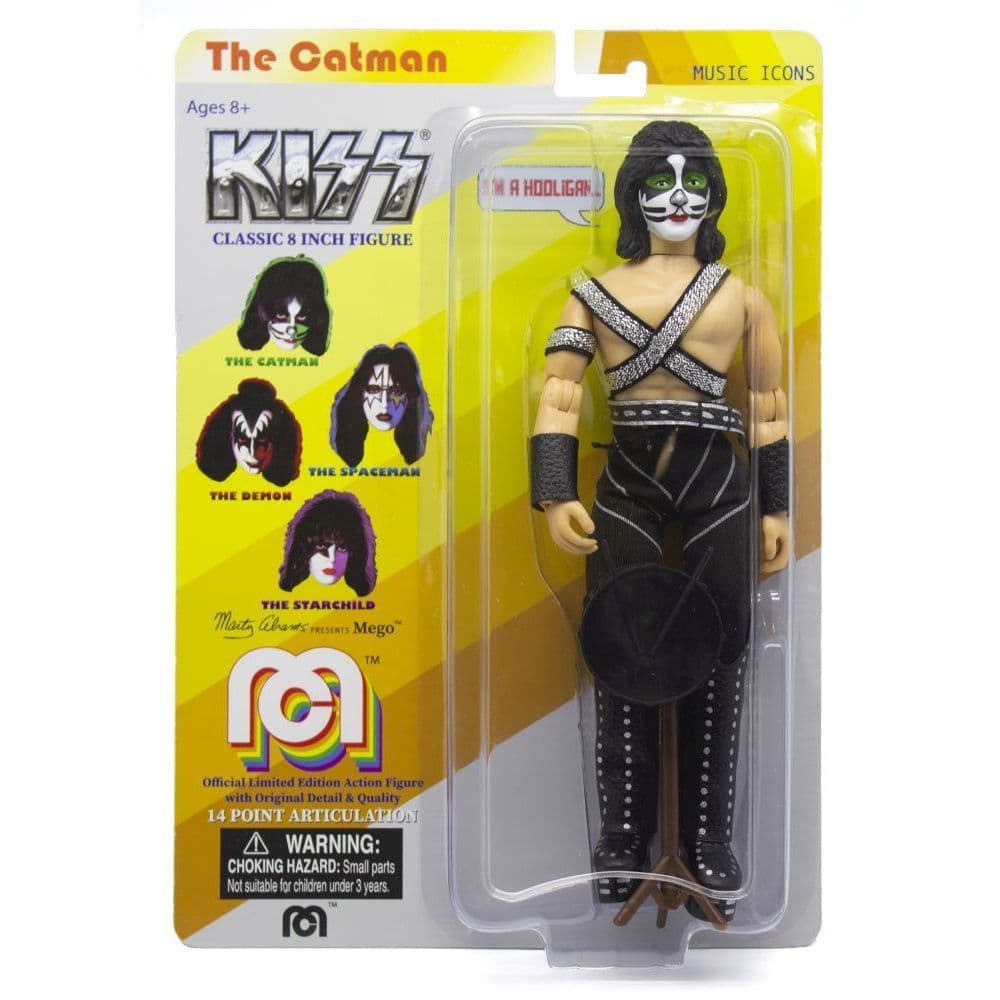 Mego Music Icons Action Figure: KISS Main Image
