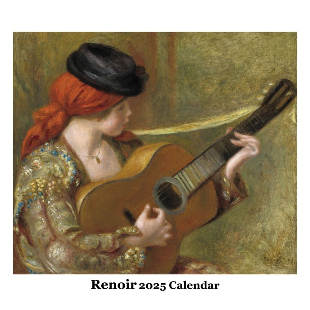 Renoir Square 2025 Wall Calendar