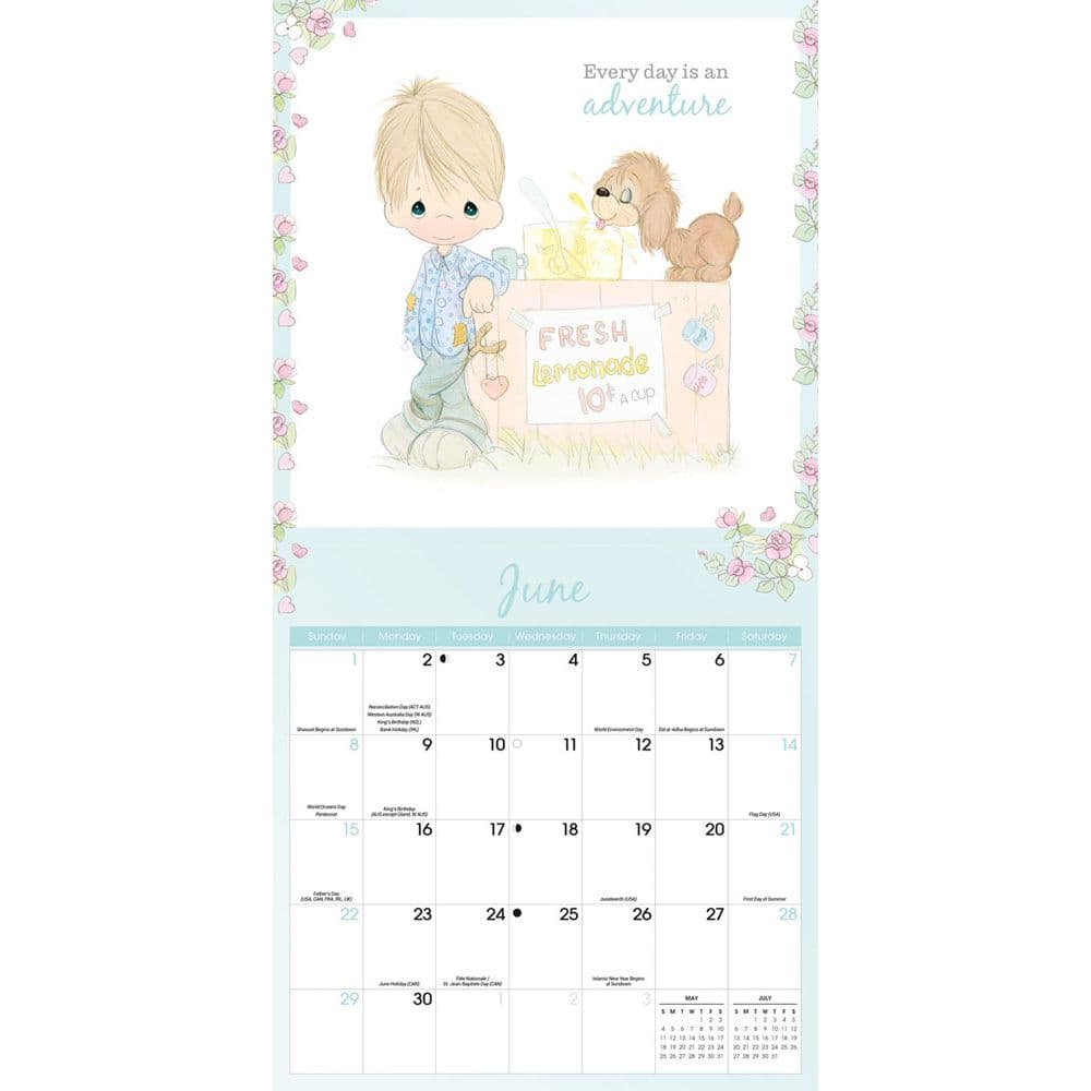 Precious Moments 2025 Wall Calendar Third Alternate Image width=&quot;1000&quot; height=&quot;1000&quot;