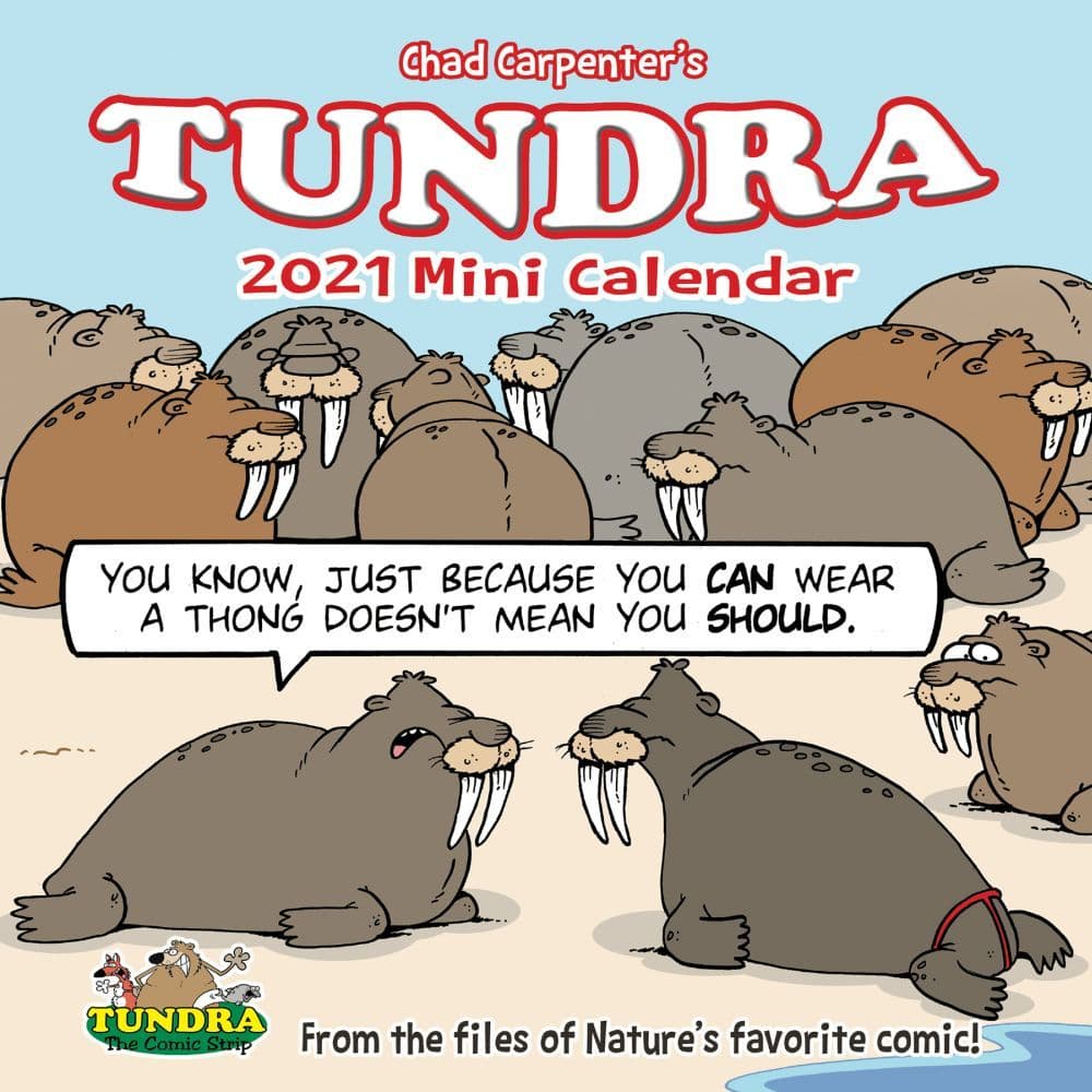 2021 Tundra Mini Wall Calendar