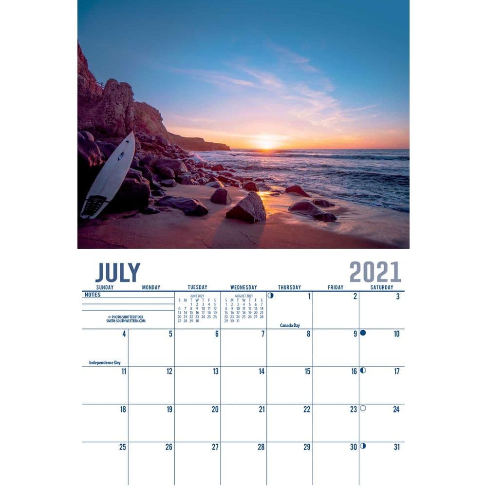 California Wall Calendar