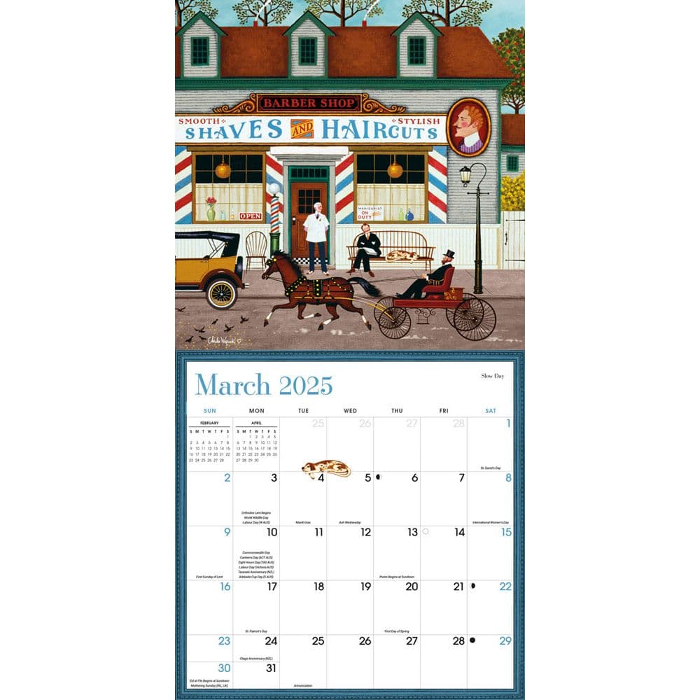 Wysocki Americana 2025 Wall Calendar Second Alternate Image width=&quot;1000&quot; height=&quot;1000&quot;