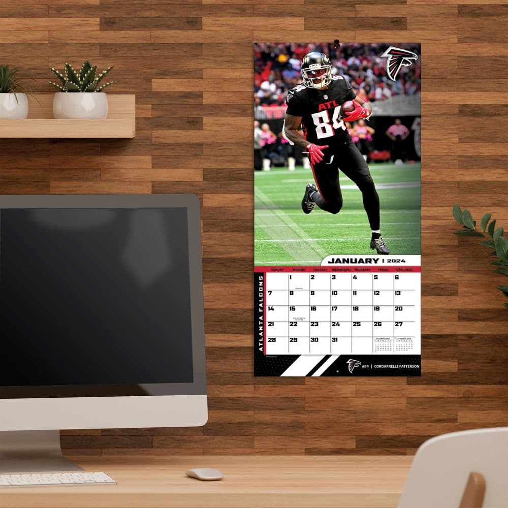 Atlanta Falcons 2024 Mini Wall Calendar