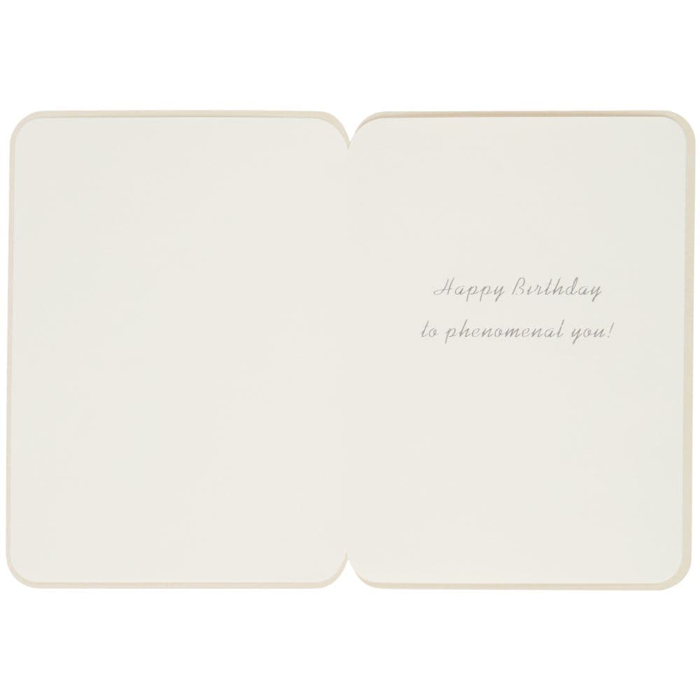 Outfit with Fur Coat Birthday Card Fourth Alternate Image