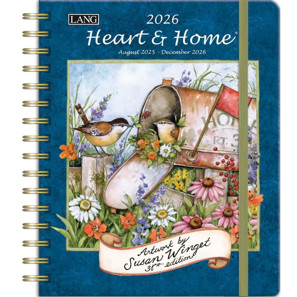 Heart and Home Deluxe 2026 Planner Main Image