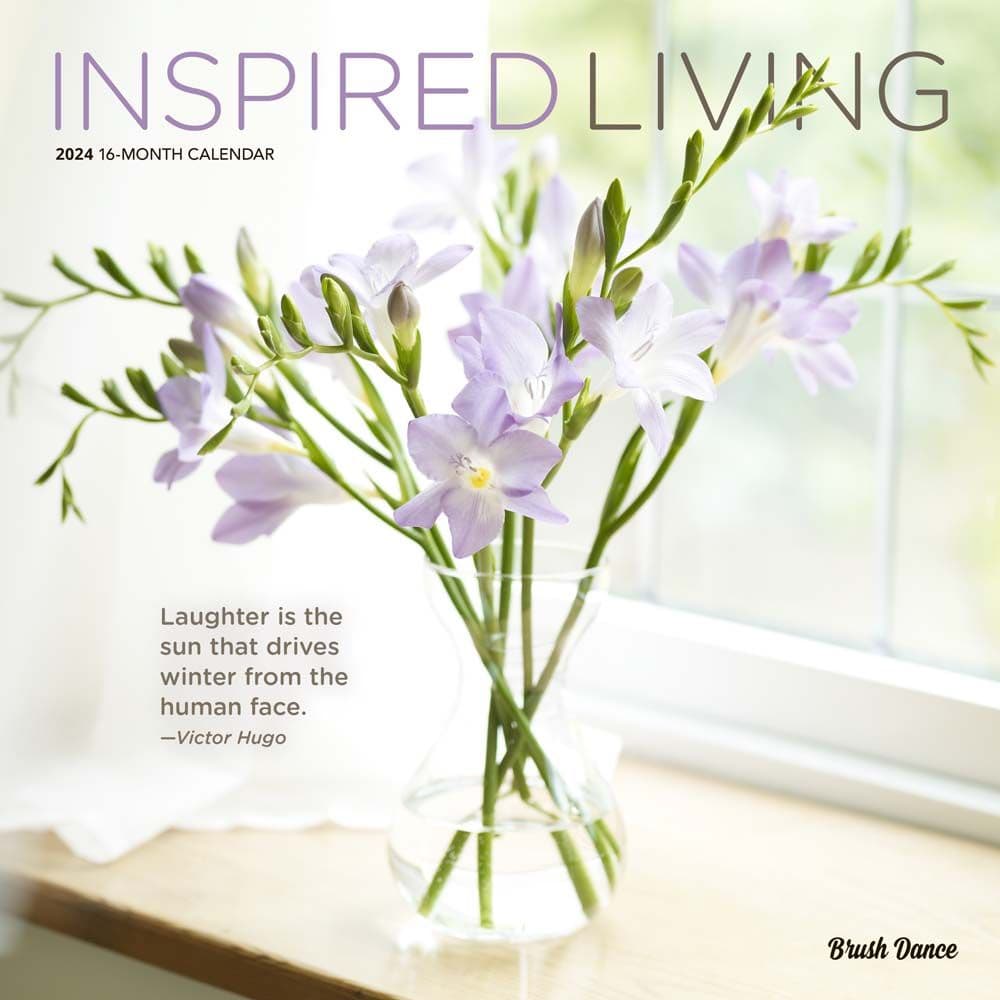 Inspired Living 2024 Wall Calendar Main Product Image width=&quot;1000&quot; height=&quot;1000&quot;