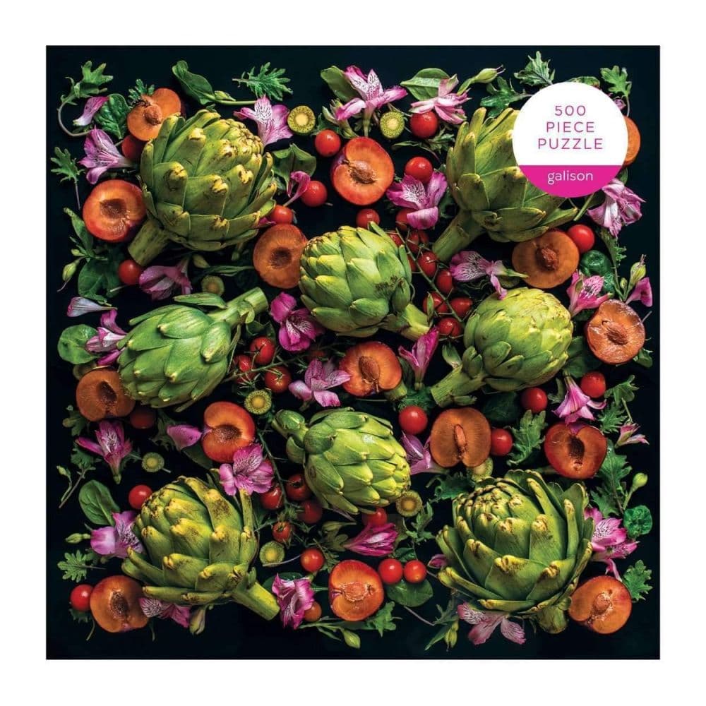 Artichoke Floral 500pc Puzzle First Alternate Image