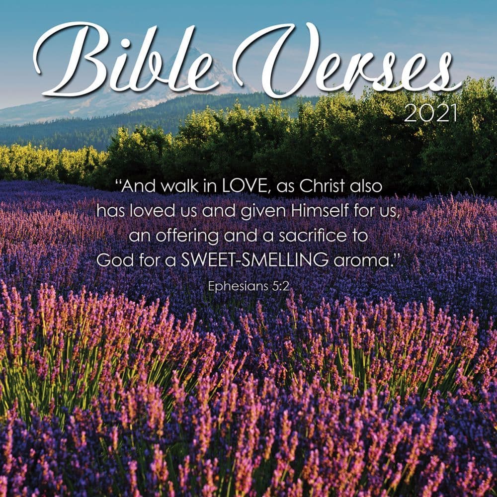 Bible Verses Photo Mini Wall Calendar