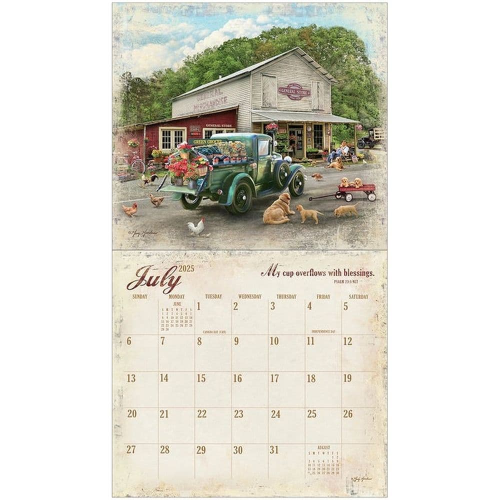 Heartland Blessings 2025 Wall Calendar Second Alternate Image width=&quot;1000&quot; height=&quot;1000&quot;