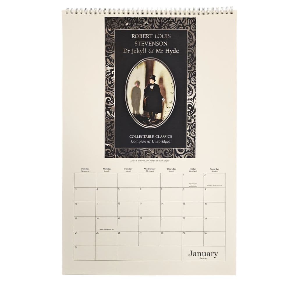 Classic Book Covers 2027 Poster Wall Calendar Second Alternate Image