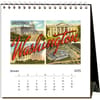 image Nostalgic Washington DC 2025 Easel Desk Calendar