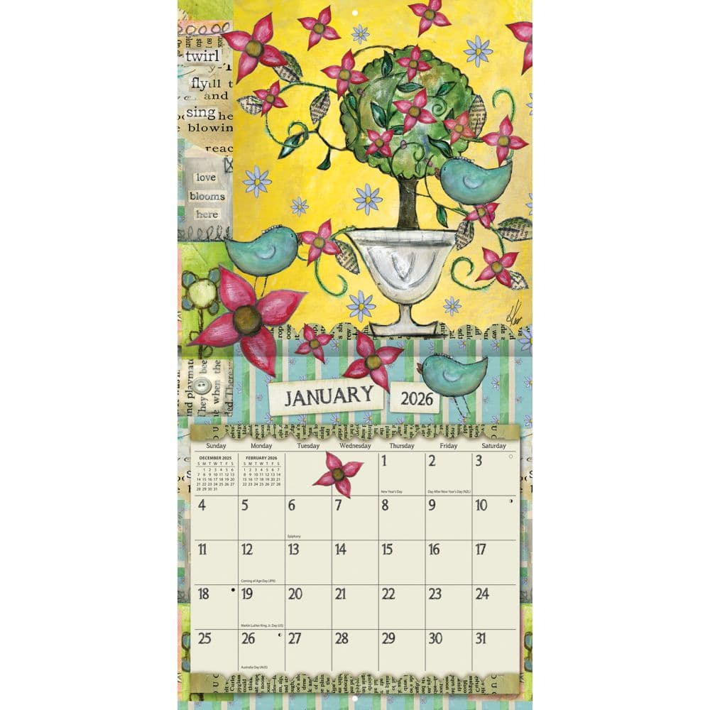 Color My World 2026 Mini Wall Calendar_ALT1