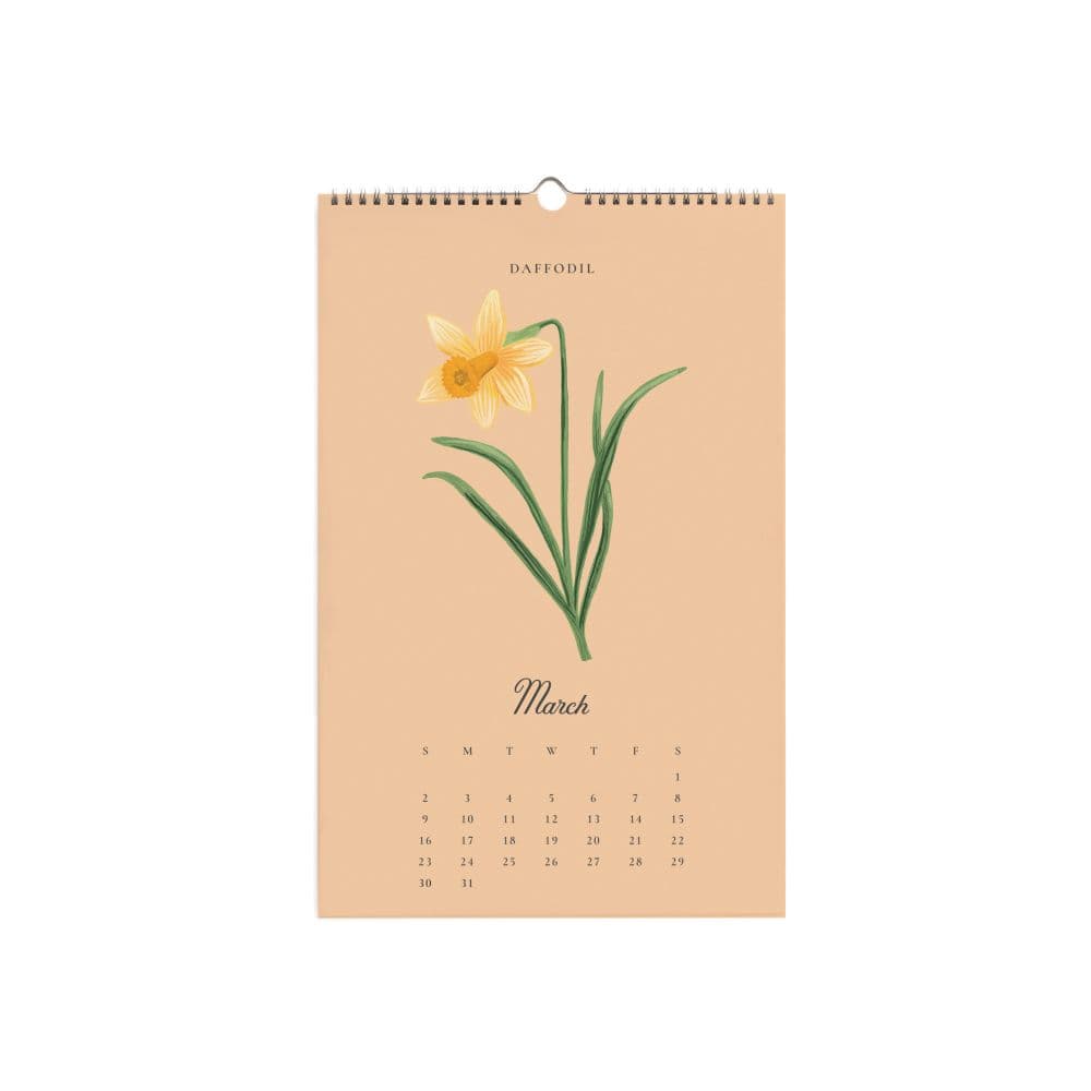 Say It With Flowers 2025 Wall Calendar Third Alternate Image