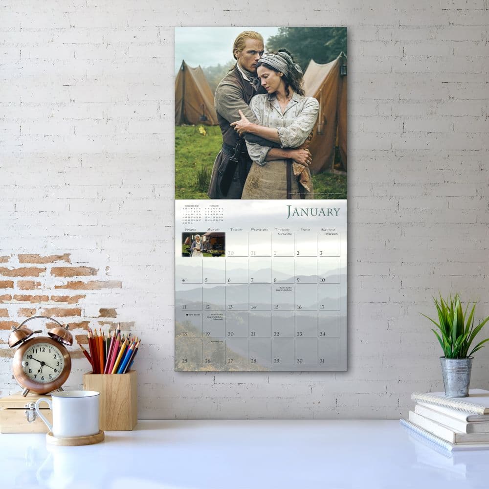 Outlander 2026 Wall Calendar Fourth Alternate Image