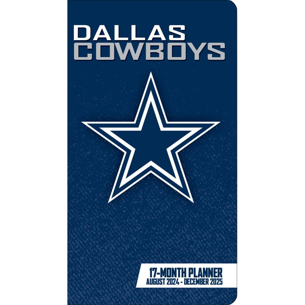 NFL Dallas Cowboys 17 Month 2025 Pocket Planner Main Image