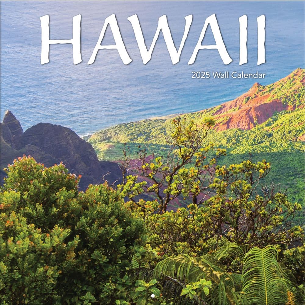 Hawaii 2025 Wall Calendar