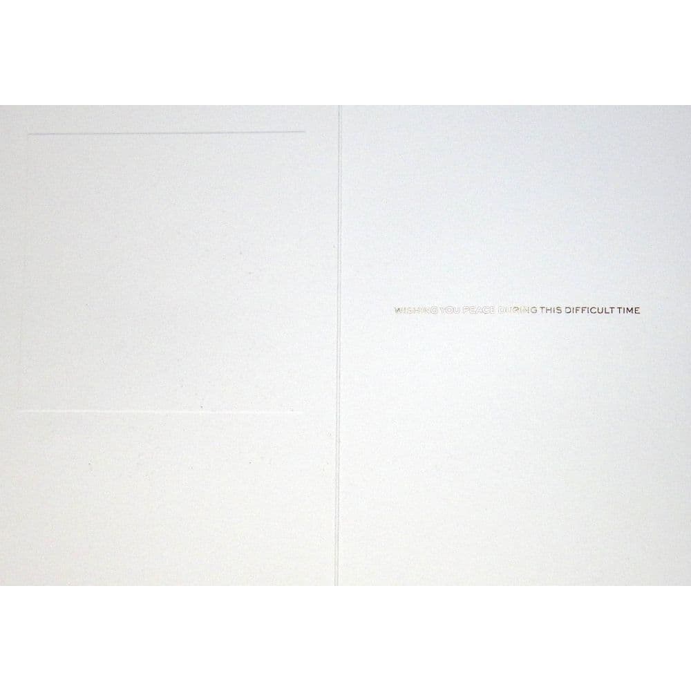 Foliage Round Wood Plaque Sympathy Card Second Alternate Image width=&quot;1000&quot; height=&quot;1000&quot;