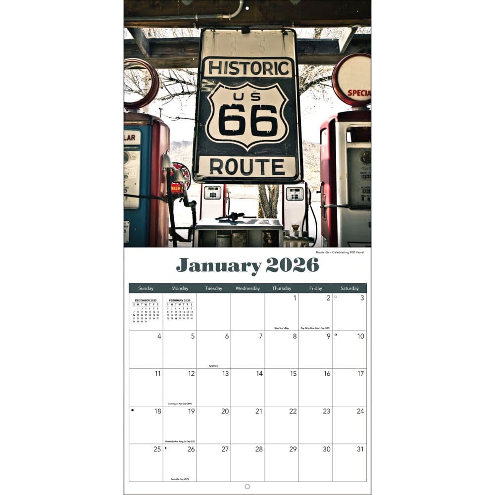 Americana Photo 2026 Wall Calendar_ALT3