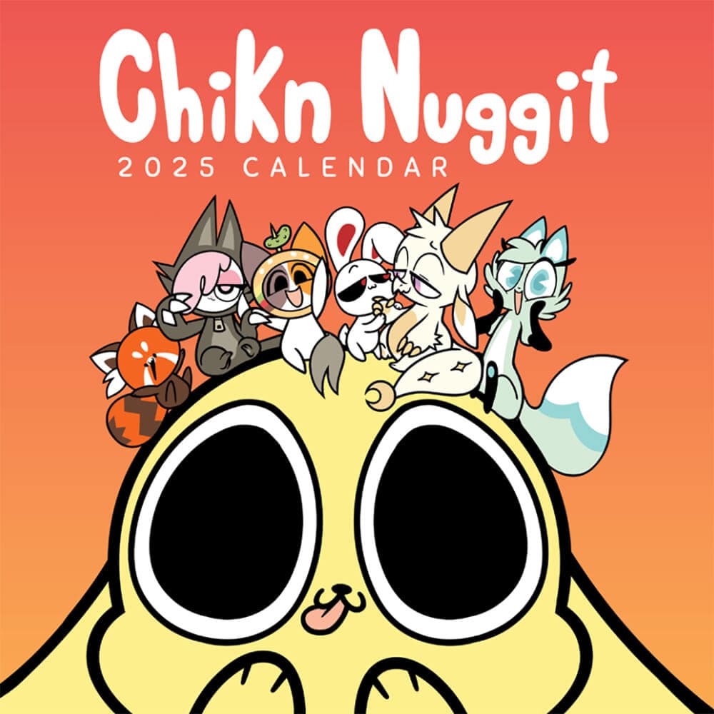 Chikn Nuggit 2025 Wall Calendar