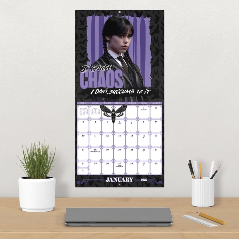 Wednesday 2027 Wall Calendar Fourth Alternate Image