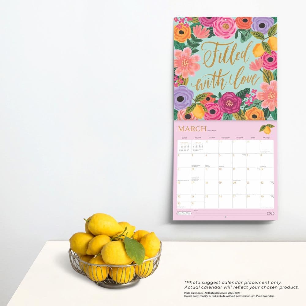 Bonnie Marcus Plato Foil 2025 Wall Calendar Fourth Alternate Image