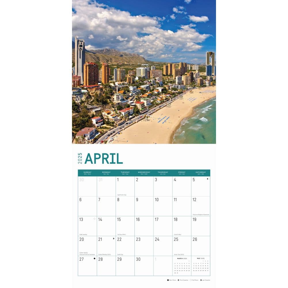 Spain 2025 Wall Calendar Second Alternate Image width="1000" height="1000"