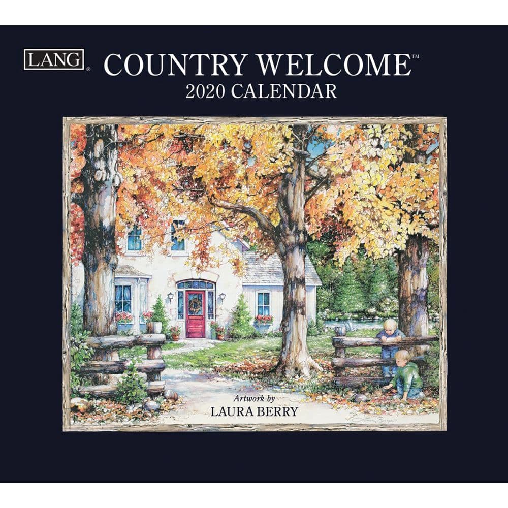 Country Wall Calendar by Laura Berry