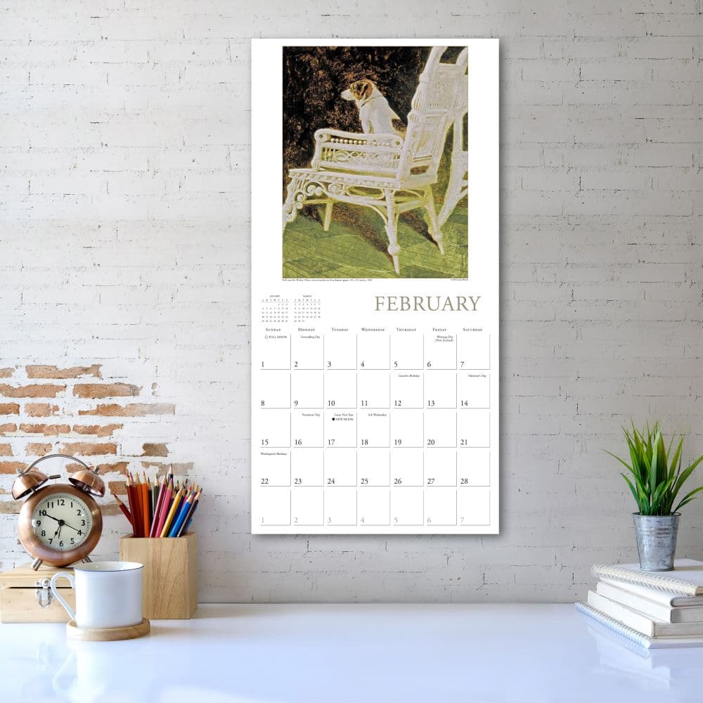 Art Of Jamie Wyeth 2026 Wall Calendar Fourth Alternate Image