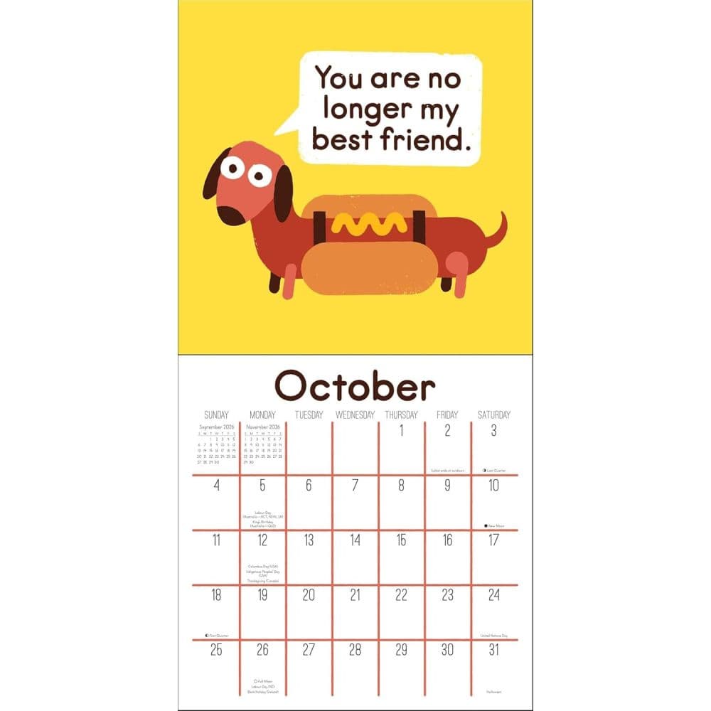 The Art of David Olenick 2026 Wall Calendar Fifth Alternate Image