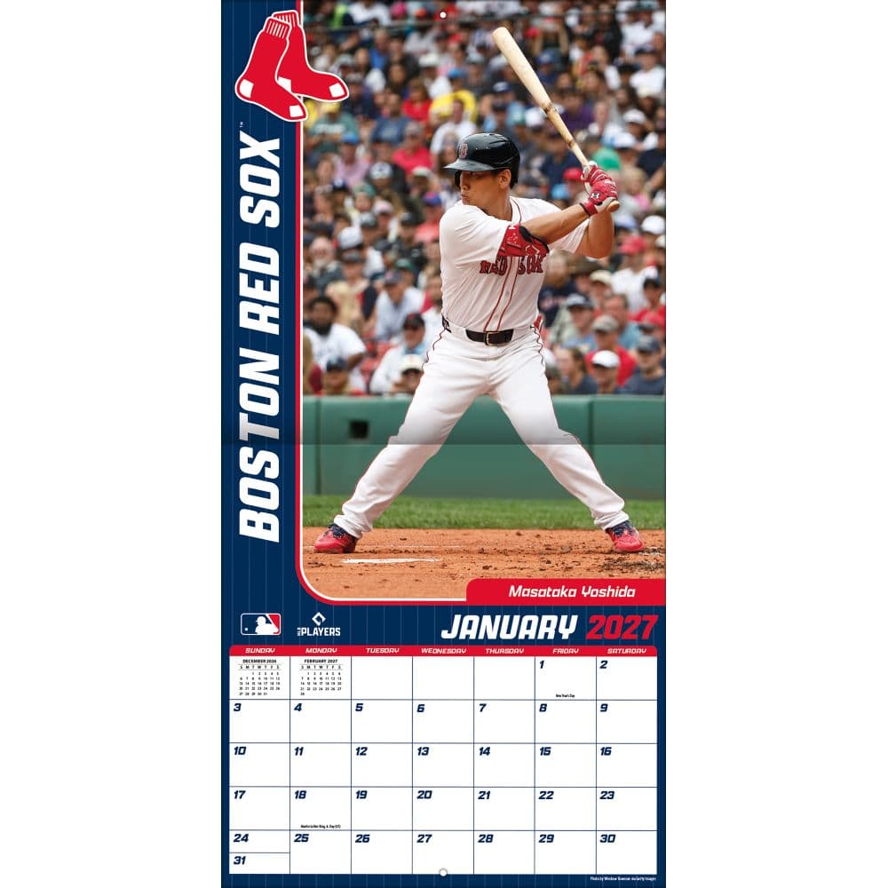 MLB Boston Red Sox 2027 Wall Calendar Third Alternate Image