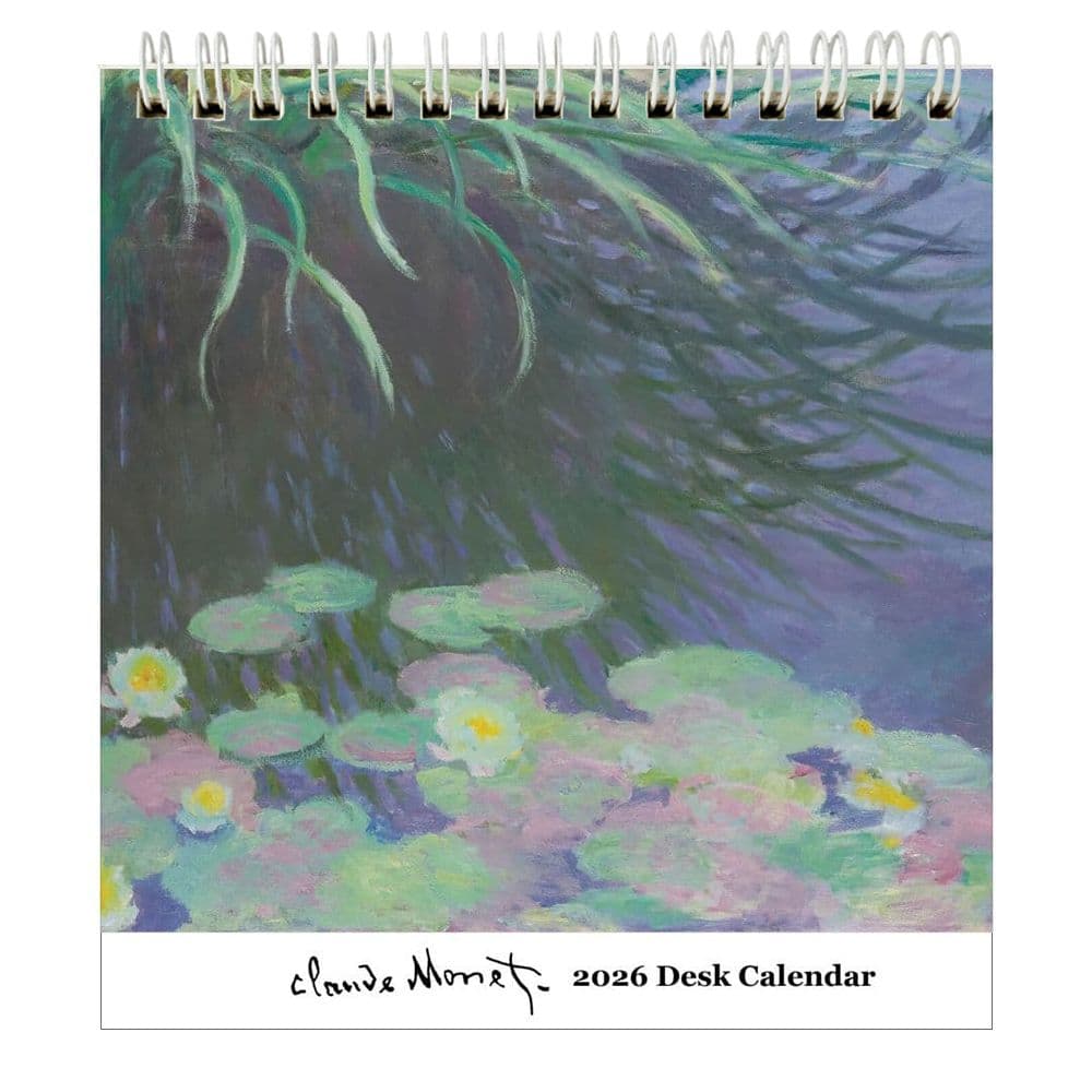 Monet 2026 Easel Desk Calendar Main Product Image