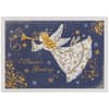 image Angel on Dark Blue 8 Count Boxed Christmas Cards front
