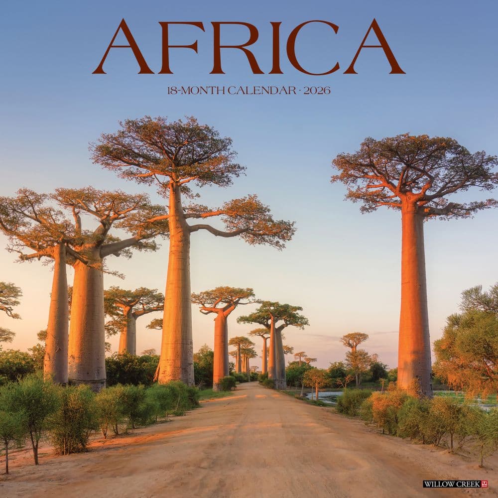 Africa 2026 Wall Calendar Main Image