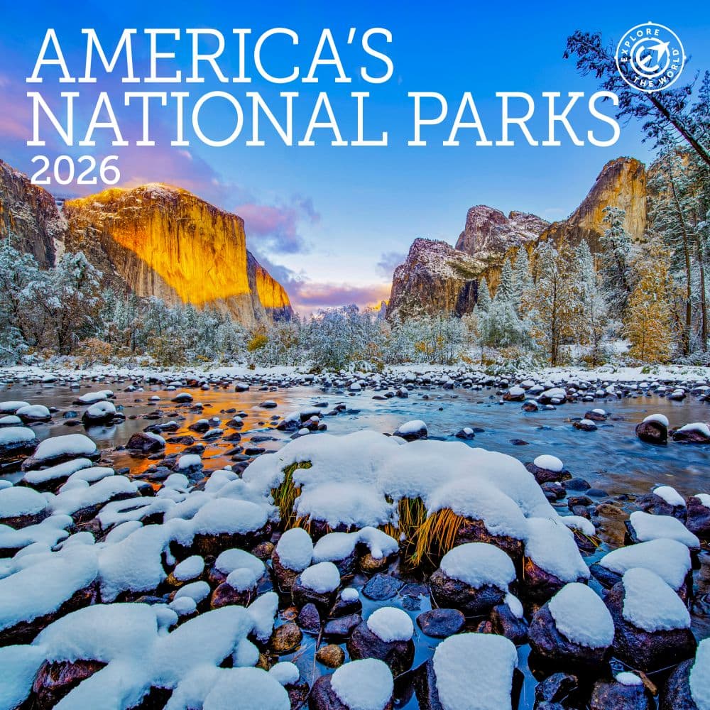 National Parks 2026 Mini Wall Calendar  Main Image