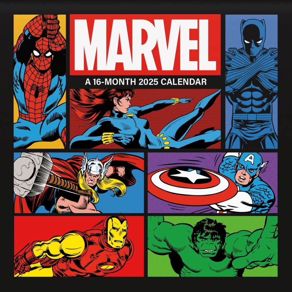 Marvel Comics 2025 Mini Wall Calendar