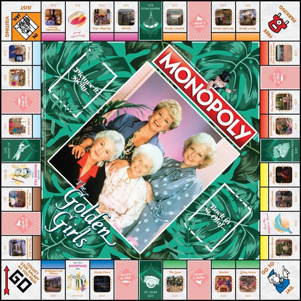 Golden Girls Monopoly Alternate Image 2
