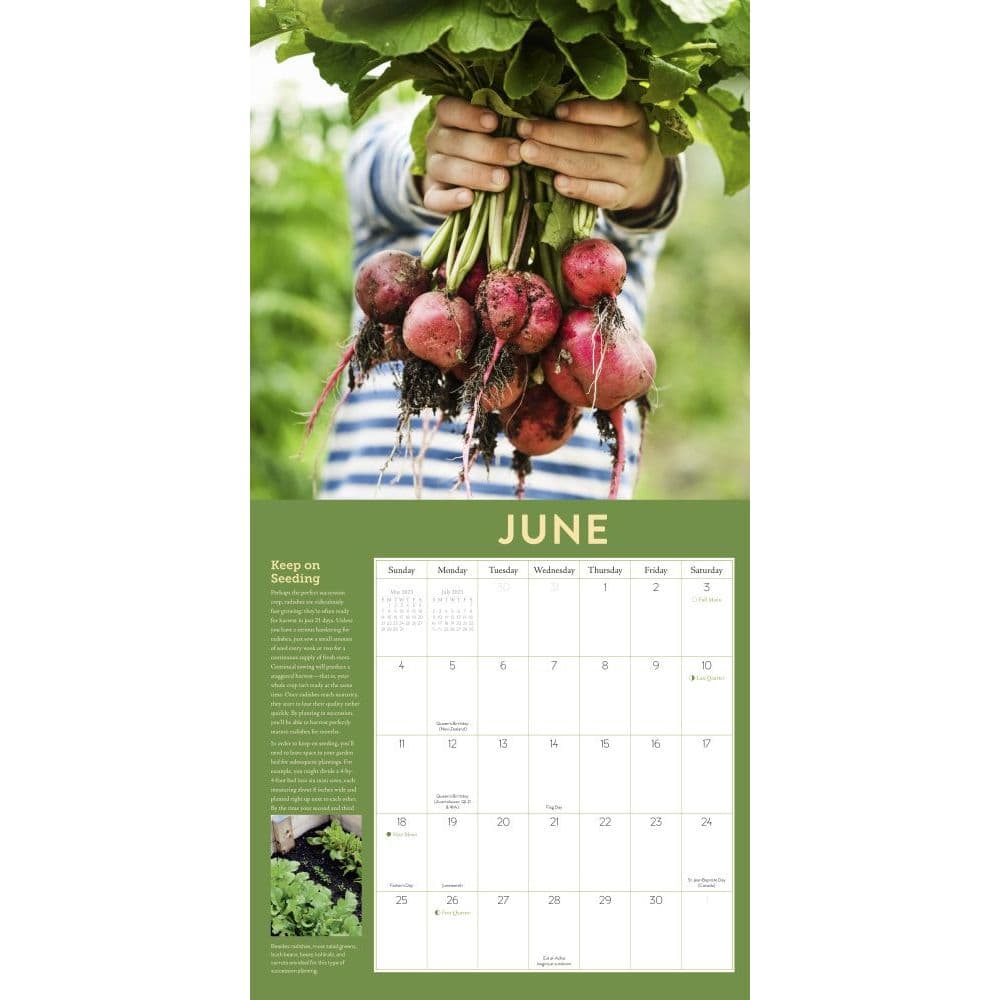 Vegetable Gardener 2023 Wall Calendar - Calendars.com